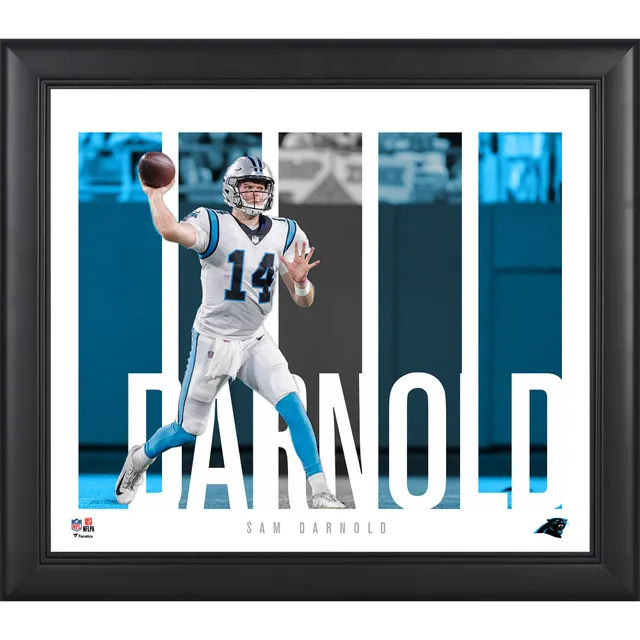 Lids Robby Anderson Carolina Panthers Fanatics Authentic Framed 15 x 17  Player Collage with a Piece of Game-Used Ball