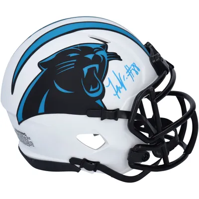 Sam Darnold Carolina Panthers Autographed Riddell Lunar Eclipse Alternate Speed Mini Helmet