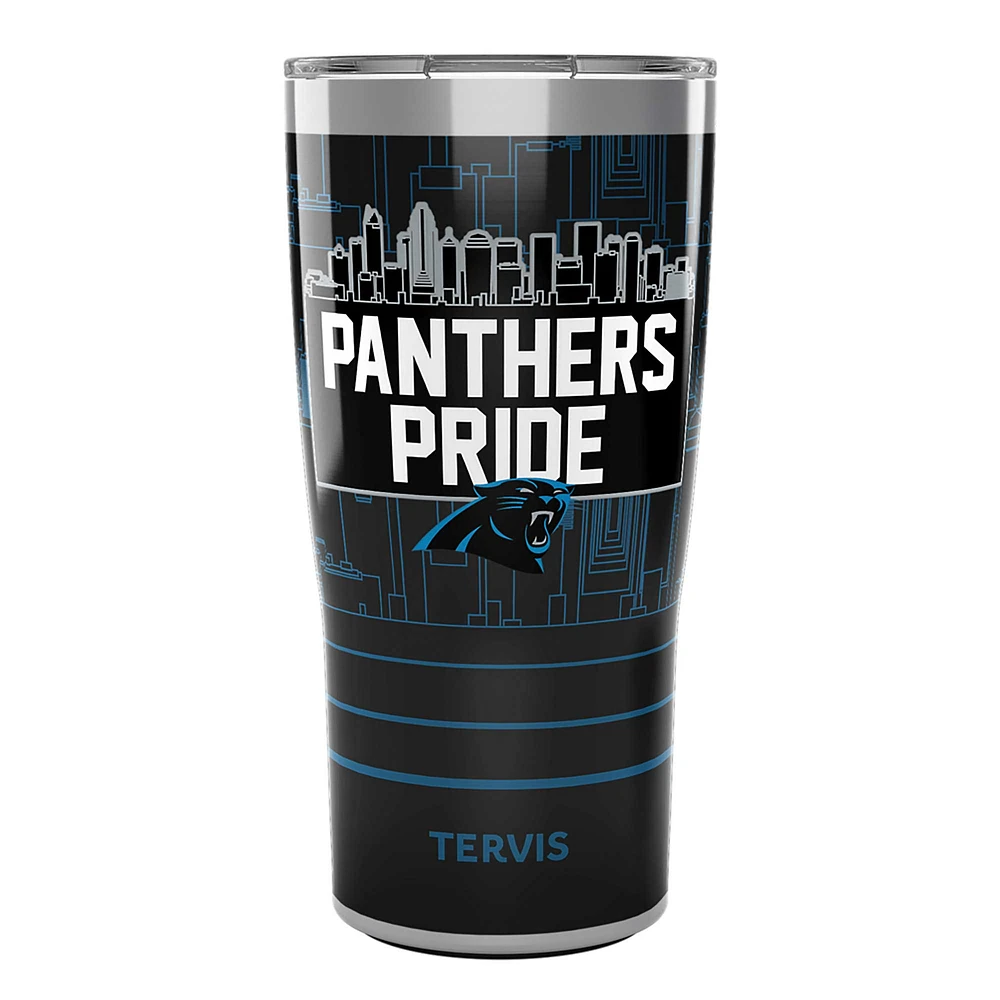 Tervis Panthers de la Caroline 20oz. Gobelet en acier inoxydable avec couvercle coulissant Panthers Pride