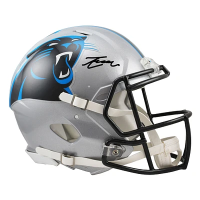 Tetairoa McMillan Carolina Panthers Autographed Riddell Speed Authentic Helmet