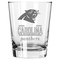 The Memory Company Carolina Panthers 15oz. Double Old Fashioned Glass