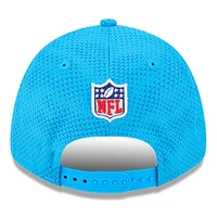 Toddler New Era Blue Carolina Panthers 2024 NFL Sideline 9FORTY Stretch-Snap Hat