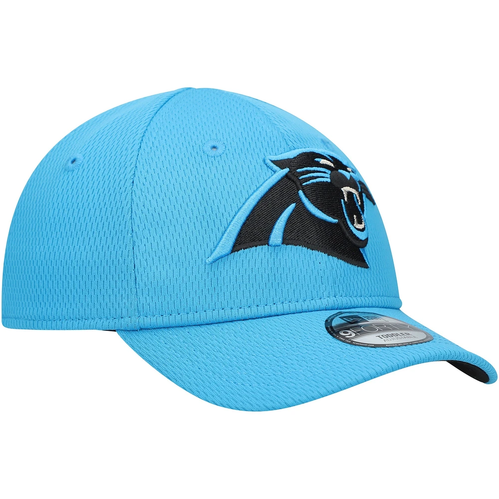 Toddler New Era Blue Carolina Panthers Main 9FORTY Adjustable Hat