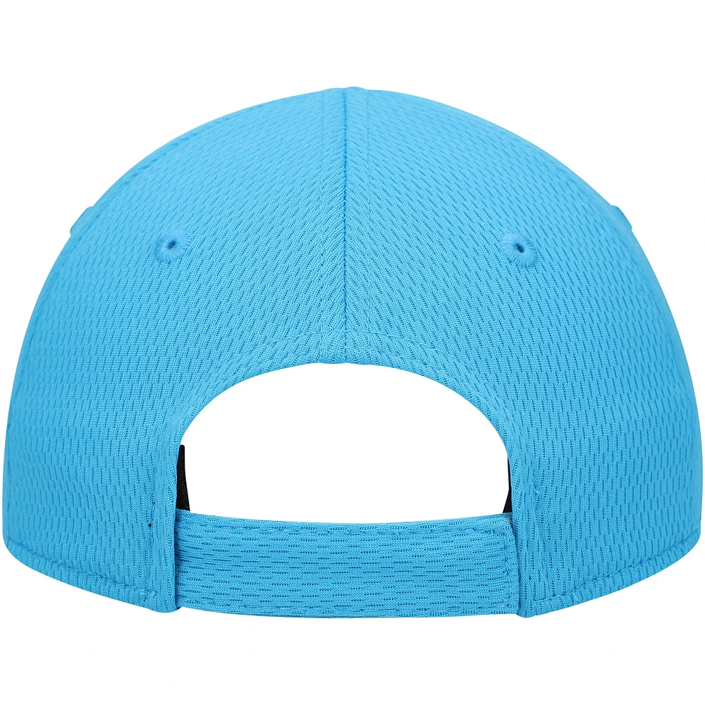 Toddler New Era Blue Carolina Panthers Main 9FORTY Adjustable Hat