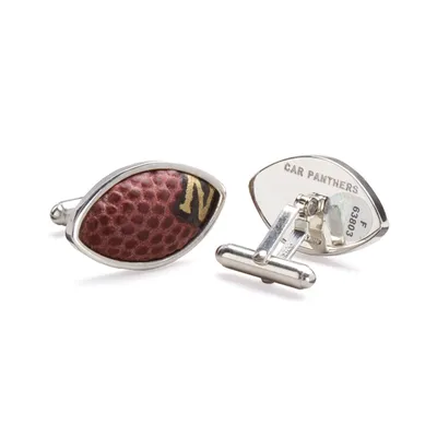 Carolina Panthers Tokens & Icons Game-Used Football Cuff Links