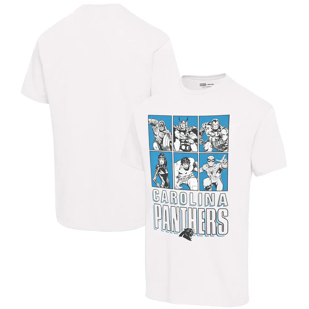 white carolina panthers shirt