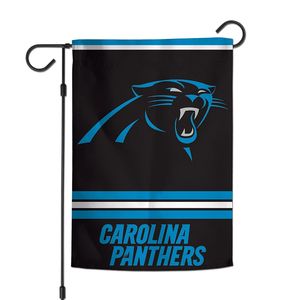 WinCraft Carolina Panthers 12" x 18" Drapeau de jardin recto-verso