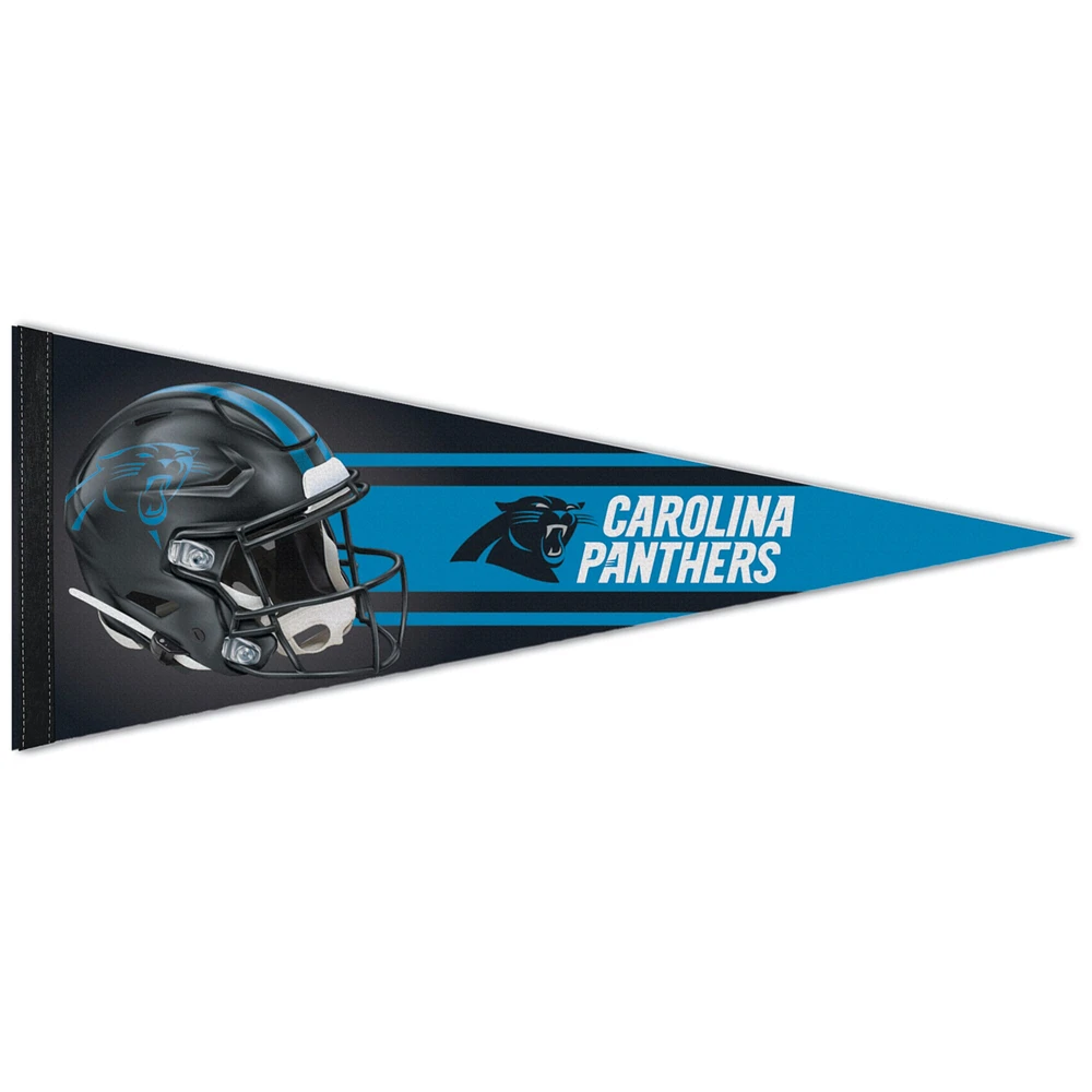 WinCraft Carolina Panthers Alternate Casque 12'' x 30'' Premium - Fanion