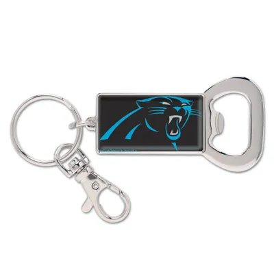 Carolina Panthers WinCraft Bottle Opener Key Ring Keychain