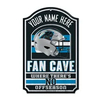 WinCraft Carolina Panthers 11'' x 17'' Slogan Sign