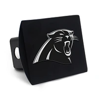 Housse d'attelage WinCraft en métal chromé de qualité supérieure avec logo Carolina Panthers