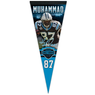 WinCraft Muhsin Muhammad Carolina Panthers 2023 Hall of Honor 12" x 30" Premium Pennant