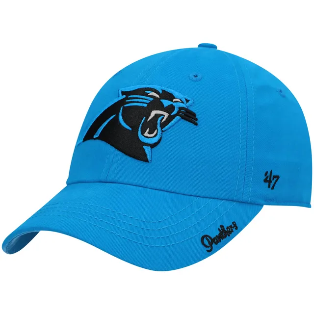 Carolina Panthers '47 Women's Bagheera Cuffed Knit Hat with Pom