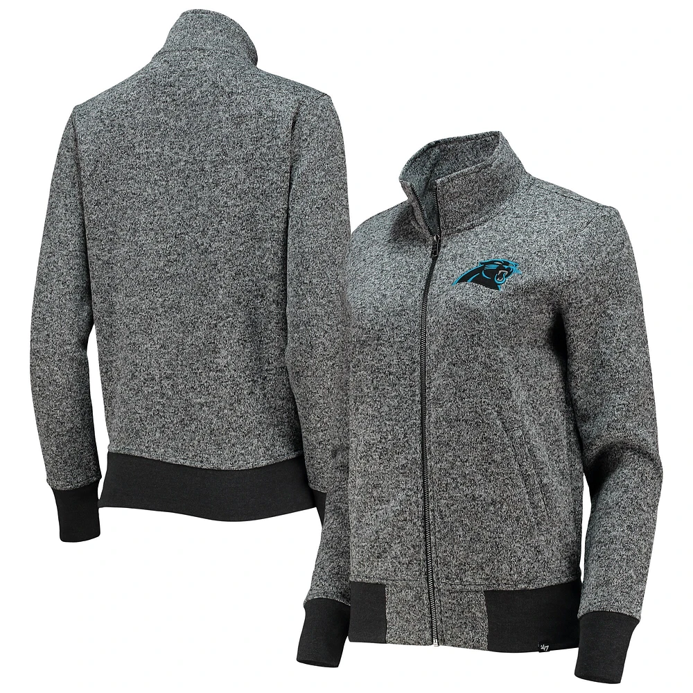 Women's Fanatics Branded Heathered Gray Carolina Panthers Plus