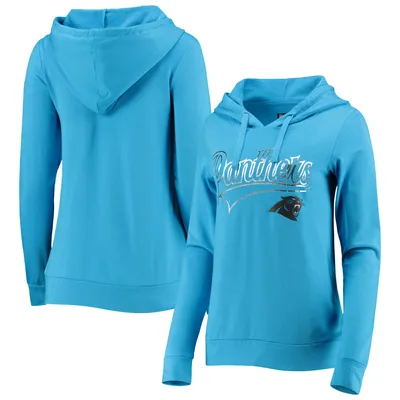 Women's New Era Camo Carolina Panthers Raglan Full-Zip Hoodie