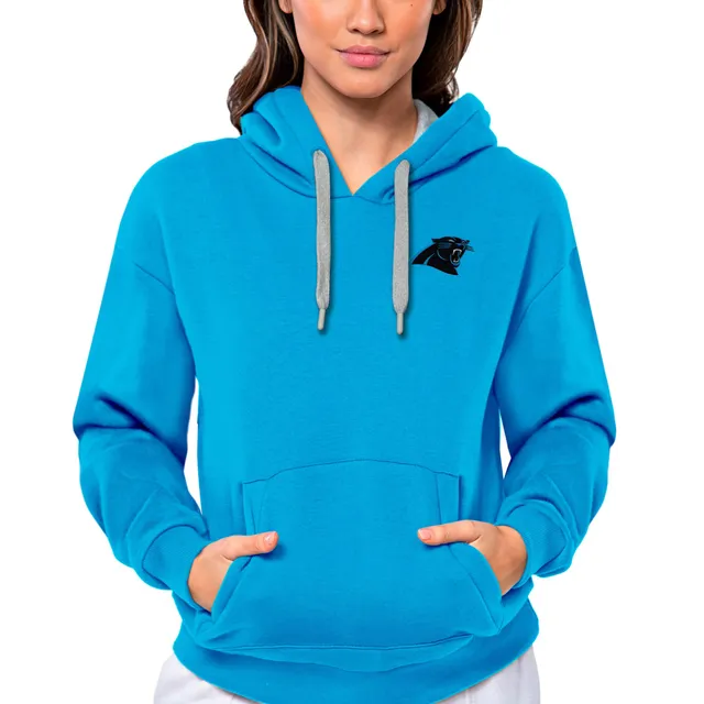 Lids Carolina Panthers 5th & Ocean by New Era Women's Slub Raglan Long  Sleeve Hoodie T-Shirt - Blue