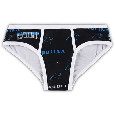 Carolina Panthers Concepts Sport Women's Breakthrough Allover Print Knit Panty - Black