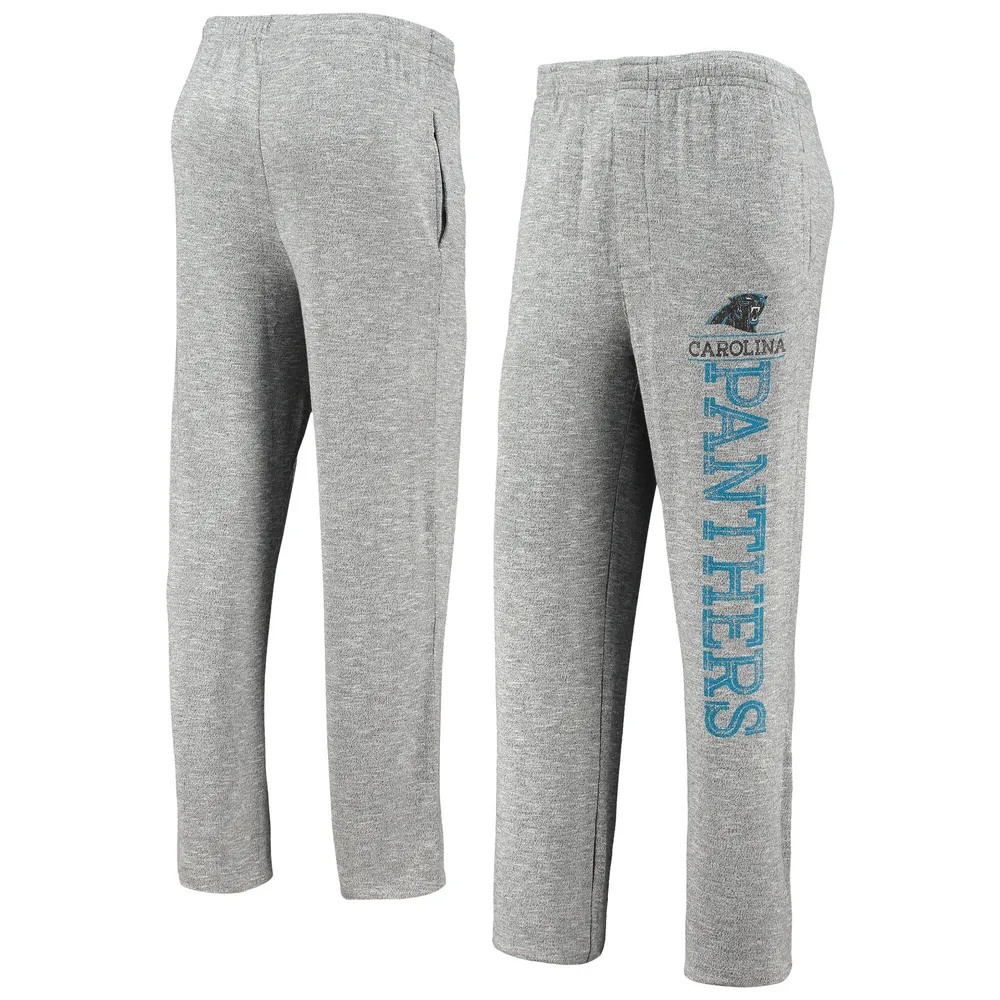 Women's Concepts Sport Charcoal Carolina Panthers Quest Knit Lightweight Lounge  Pants