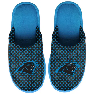 Carolina Panthers FOCO Women's Big Logo Scuff Slippers