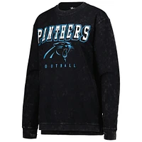 Sweat-shirt à cordon confortable G-III 4Her by Carl Banks Black Carolina Panthers pour femme