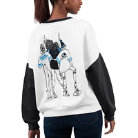 Sweat-shirt blanc Carolina Panthers A-Game G-III 4Her par Carl Banks pour femmes