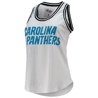 Women's G-III Sports by Carl Banks White Carolina Panthers Formation Tank Top