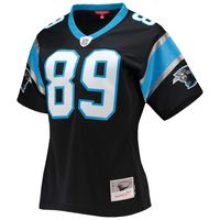 Women's Mitchell & Ness Steve Smith Black Carolina Panthers Legacy Replica Player Jersey