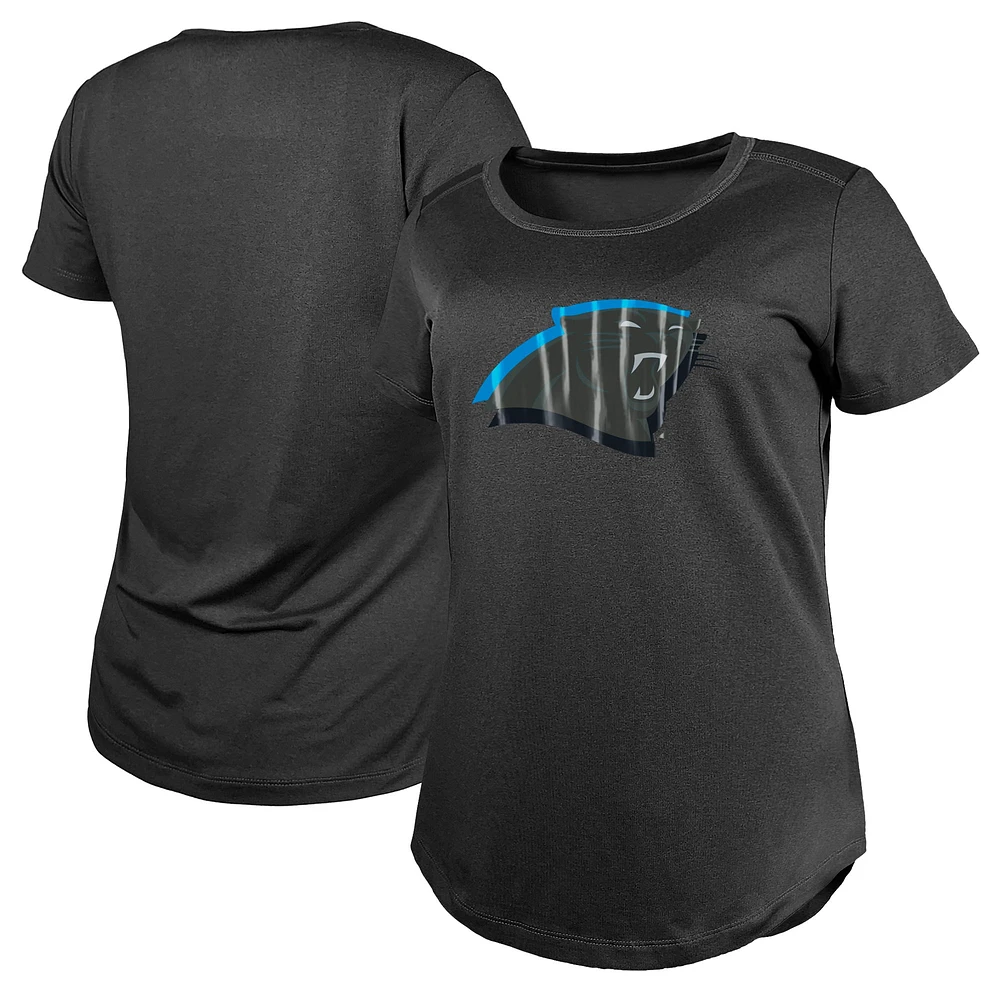 T-shirt New Era Charcoal Carolina Panthers 2024 NFL Draft pour femme