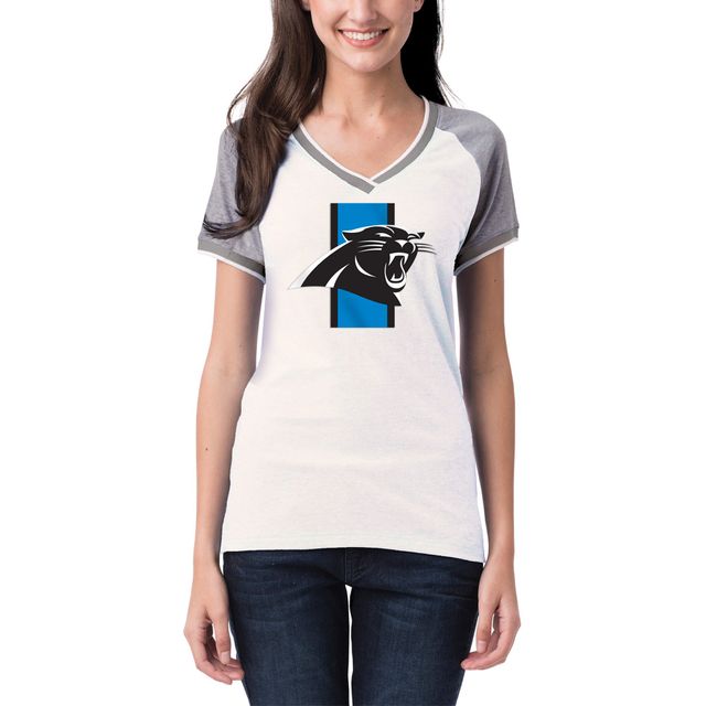 Girls Carolina Panthers T-Shirt New Era Long Sleeve Tee