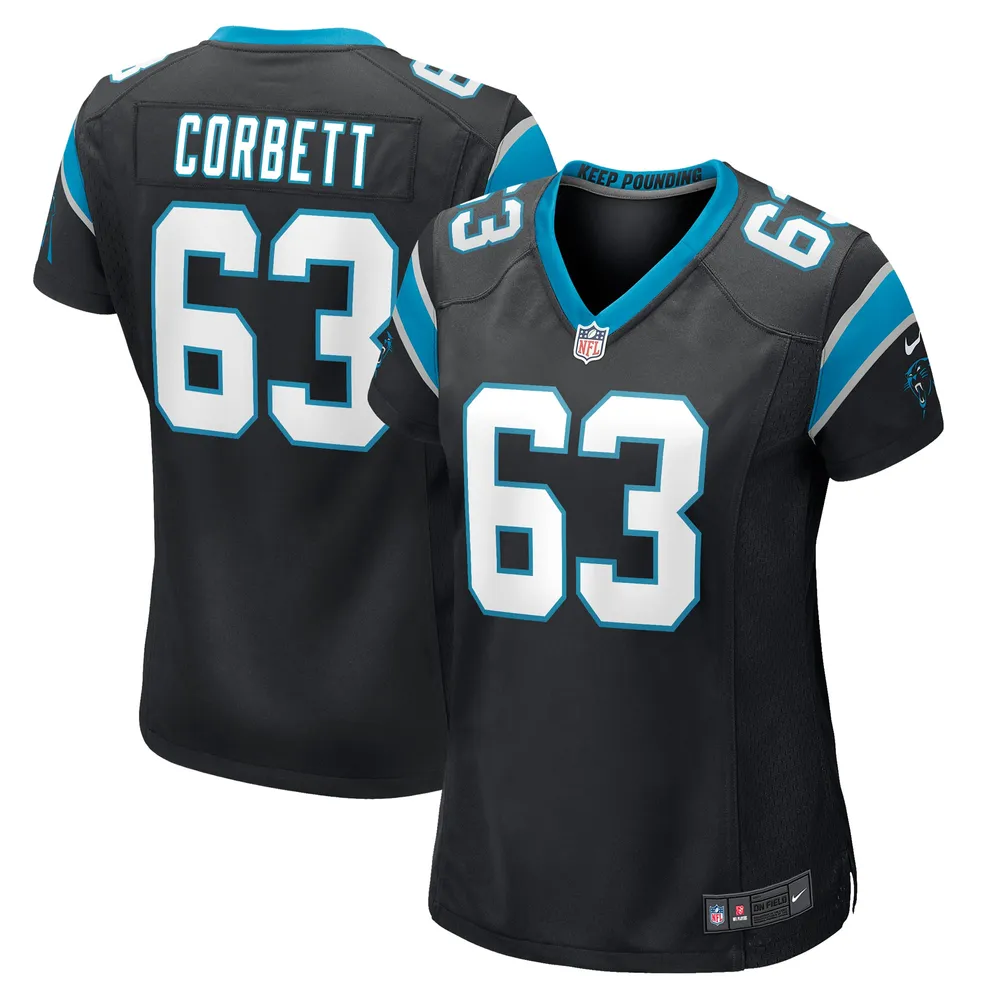 Lids Austin Corbett Carolina Panthers Nike Women's Game Jersey - Black