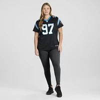 Women's Nike Bobby Brown  Black Carolina Panthers Team Game Jersey