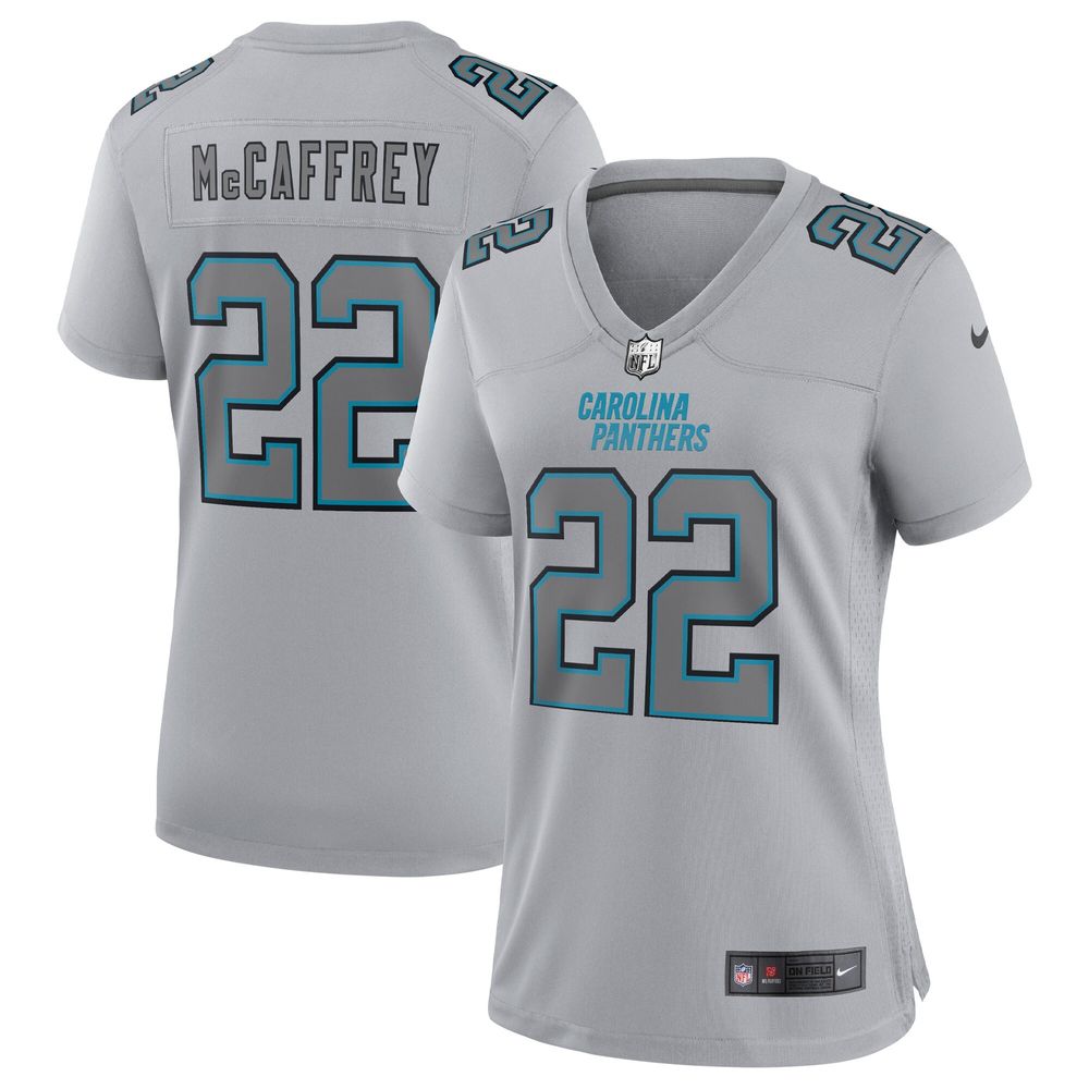 Christian McCaffrey Carolina Panthers Nike Youth Atmosphere Game Jersey -  Gray