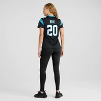 Maillot de match l'équipe Nike Eric Rowe des Panthers la Caroline noir pour femme