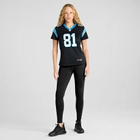 Women's Nike Hayden Hurst Black Carolina Panthers Game Player Jersey