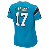 Women's Nike Jake Delhomme Blue Carolina Panthers Retired Player Jersey