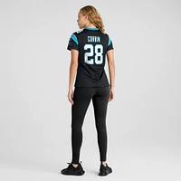 Maillot de match l'équipe Nike Jashaun Corbin pour femme, noir, Carolina Panthers