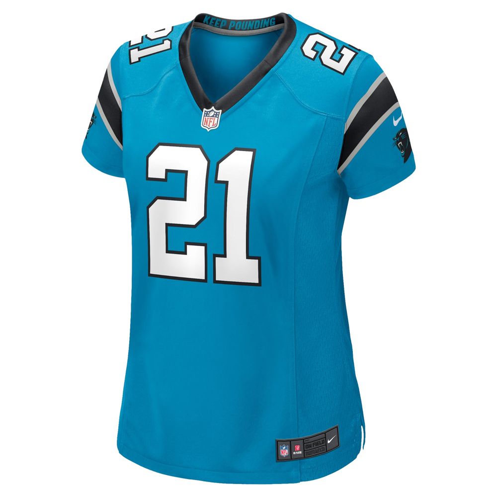 Women's Nike Jeremy Chinn Blue Carolina Panthers Player Game Jersey