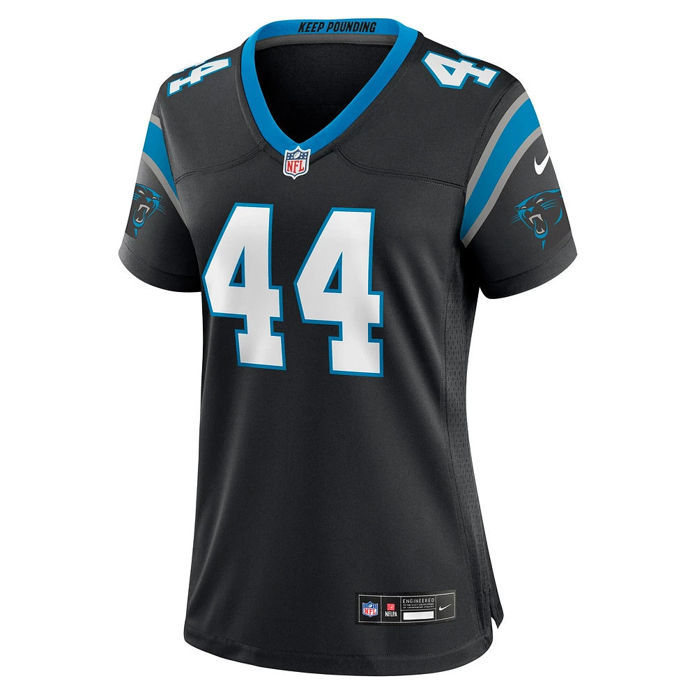 Nike J.J. pour femme Maillot Jansen Black Carolina Panthers Team Game