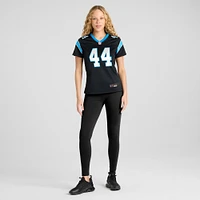 Women's Nike J.J. Jansen Black Carolina Panthers Team Game Jersey