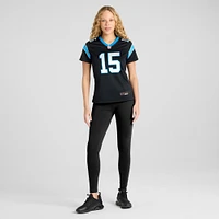 Maillot de match Nike Jonathan Mingo noir Carolina Panthers pour femme