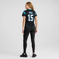 Maillot de match Nike Jonathan Mingo noir Carolina Panthers pour femme