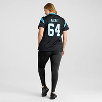 Maillot de match d'équipe Nike Justin McCray Black Carolina Panthers pour femme