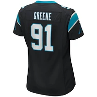 Maillot de joueur retraité Nike Kevin Greene pour femme des Panthers la Caroline, noir