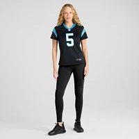 Maillot de match l'équipe Nike Laviska Shenault Jr. pour femme, noir des Panthers la Caroline