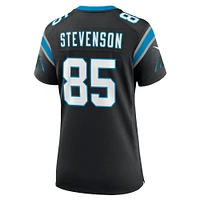 Maillot de match l'équipe Nike Marquez Stevenson pour femme, noir, Carolina Panthers