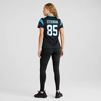 Maillot de match l'équipe Nike Marquez Stevenson pour femme, noir, Carolina Panthers