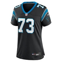 Maillot de match Nike Rashard Lawrence pour femme, noir, Carolina Panthers