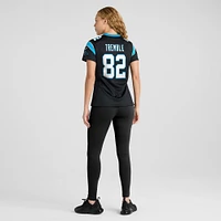 Maillot de match d'équipe des Panthers la Caroline noirs pour femme Nike Tommy Tremble