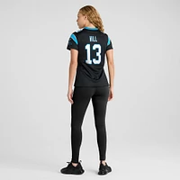 Maillot de match l'équipe Nike Troy Hill des Panthers la Caroline pour femme, noir