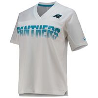 Women's Nike White Carolina Panthers Fan Replica Jersey